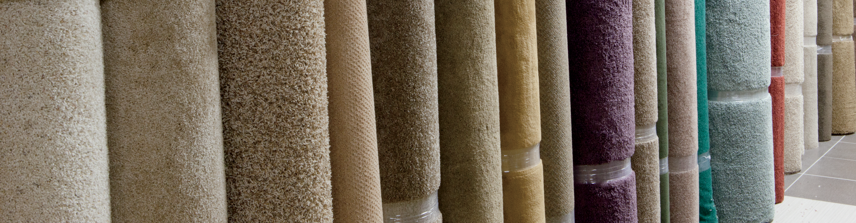 Carpet remnants carpet rolls in different colors